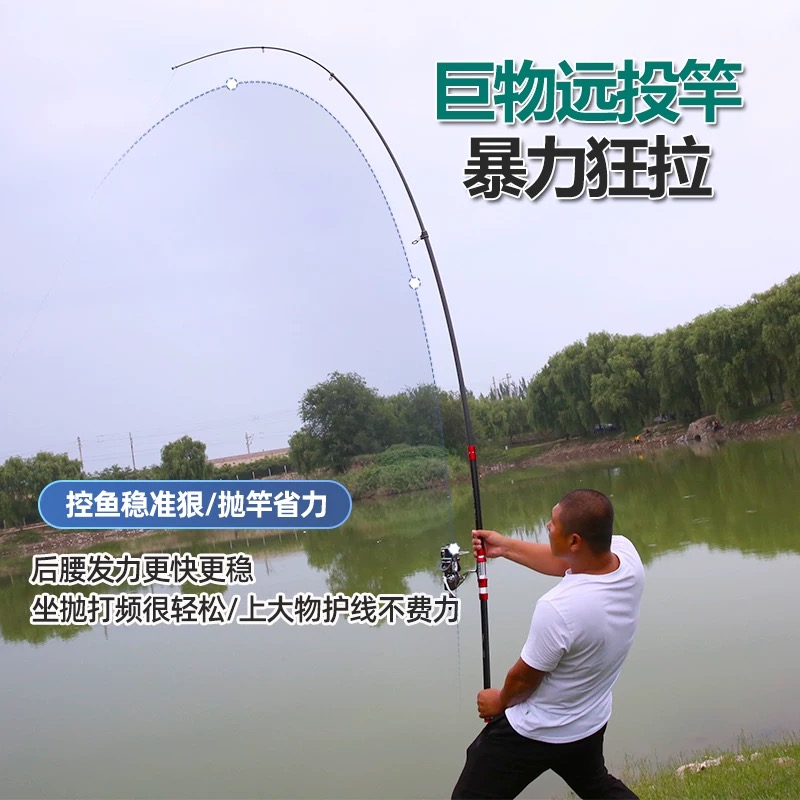 2.7m 3.0m 3.6m 3.9m 4.2m 4.5m  - đánh giá và giá Fishing Rod Surf