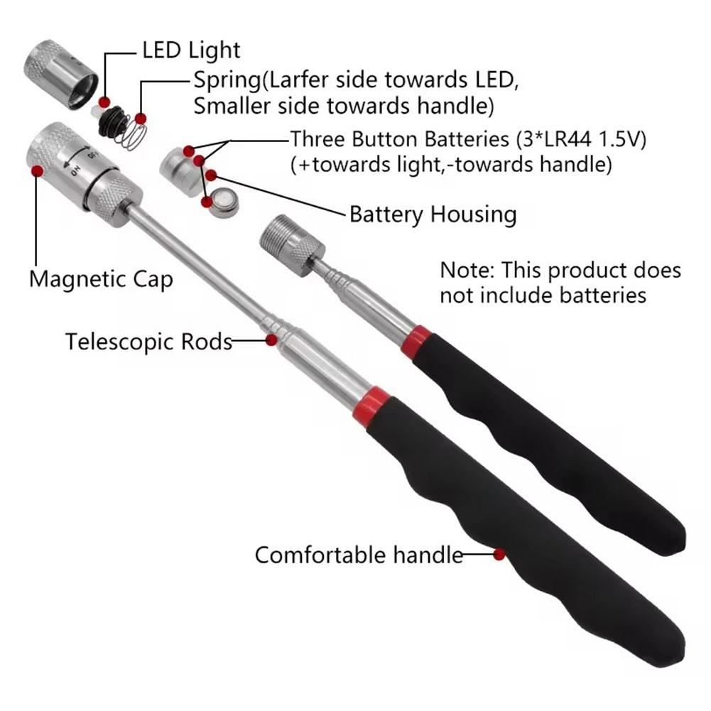 Telescopic Magnetic Pen with L - đánh giá và giá Fishing Rod Travel