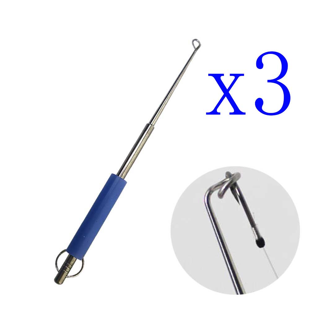 3-Pack Stainless Steel Fish Ho - đánh giá và giá Fishing Rod Building Kit