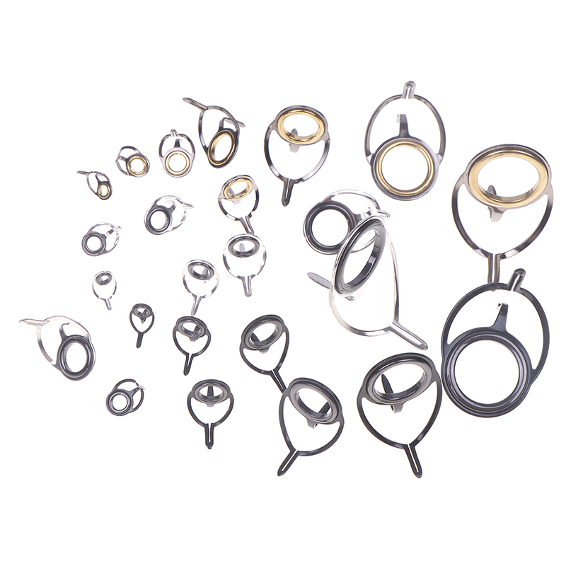 8Pcs Fishing Tackle Stainless  - đánh giá và giá Fishing Rod Guide Replacement