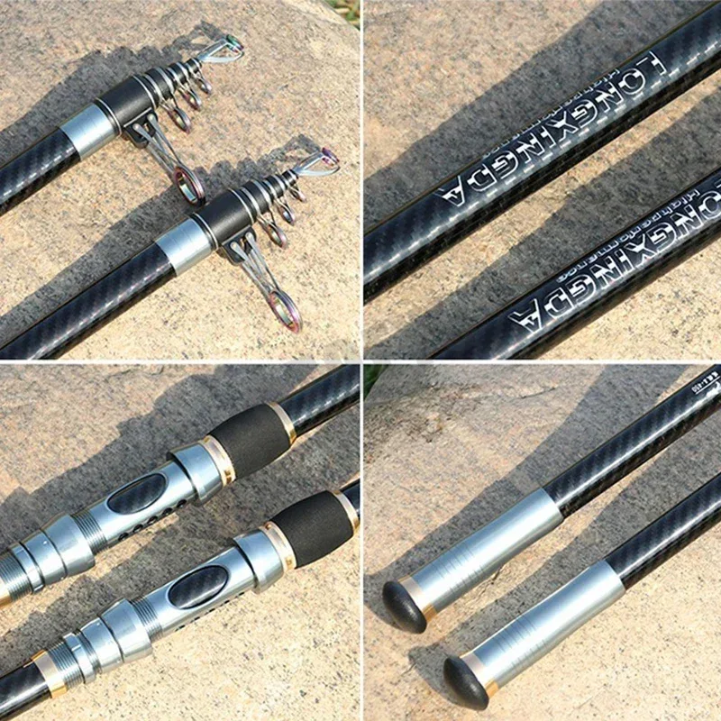 Telescopic Fishing Rod 3.9m 4. - đánh giá và giá Fishing Rod Surf