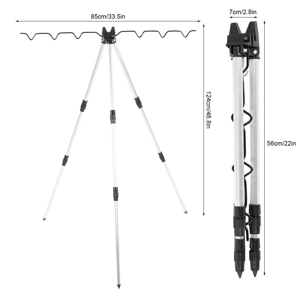 Fishing Pole Tripod Holders Mu - đánh giá và giá Fishing Rod Casting
