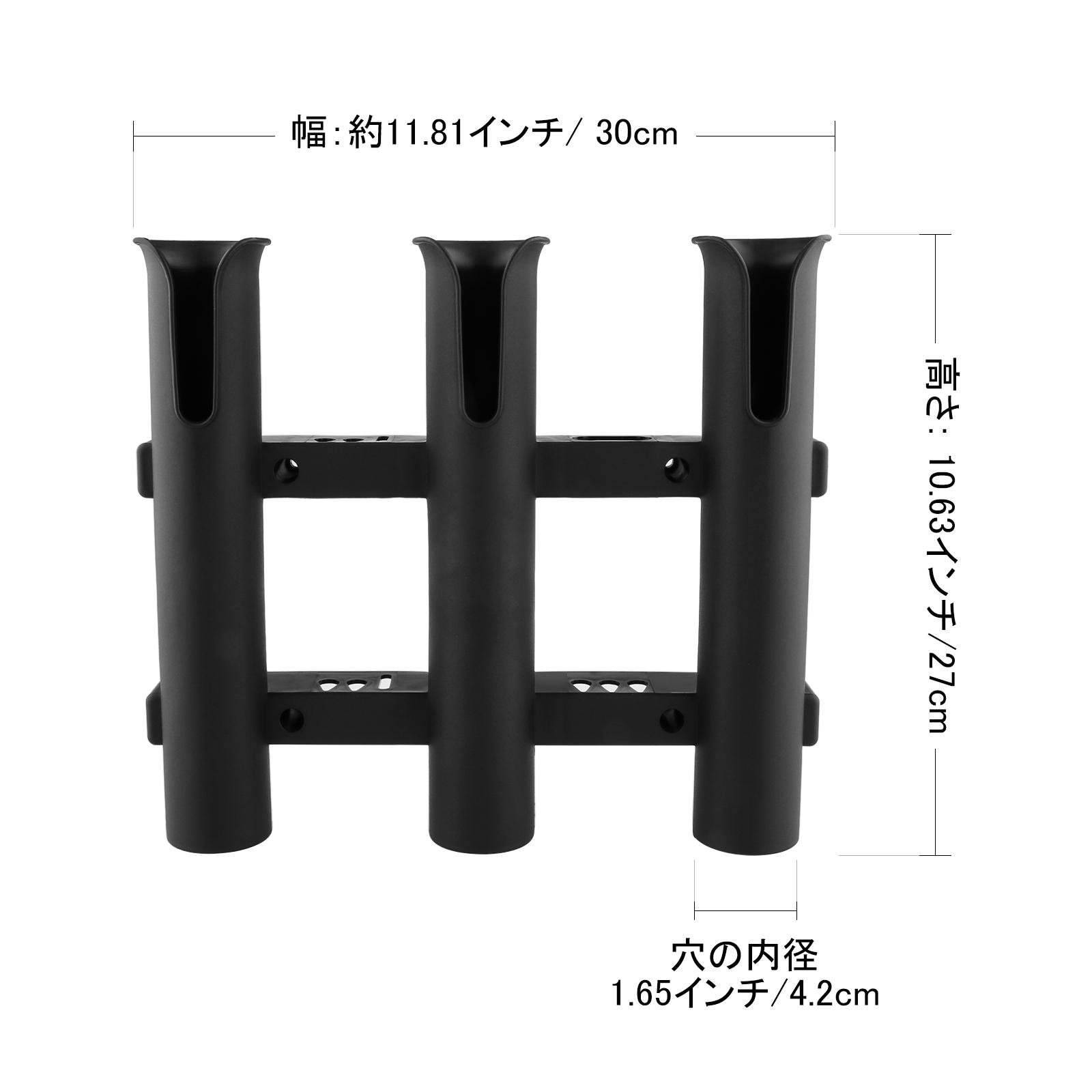 Black PP Fishing Rod Holder Ra - đánh giá và giá Fishing Rod Boat