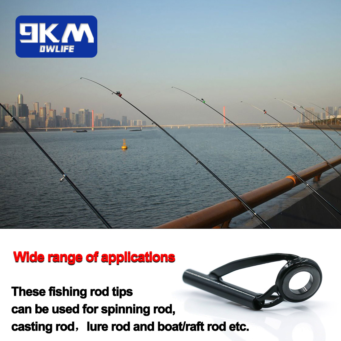 Fishing Rod Guide Tip Repair K - đánh giá và giá Fishing Rod Guide Replacement
