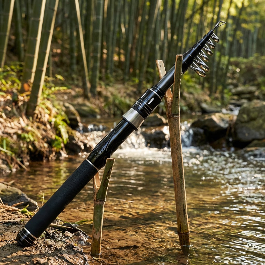 Ultralight Telescopic Carbon F - đánh giá và giá Fishing Rod Travel