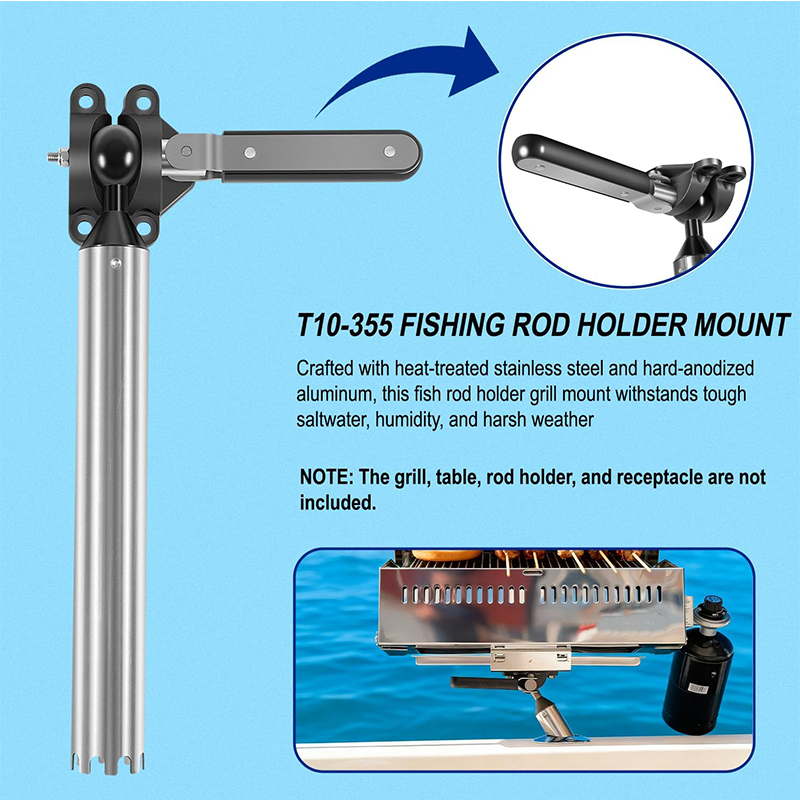 All-Angle Adjustable Fish Rod  - đánh giá và giá Fishing Rod Boat