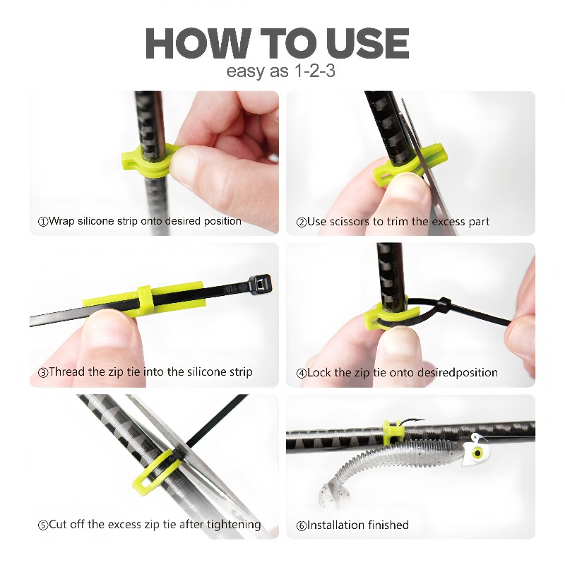 Silicone Lure Hanger Hook​ – U - đánh giá và giá Fishing Rod Combo