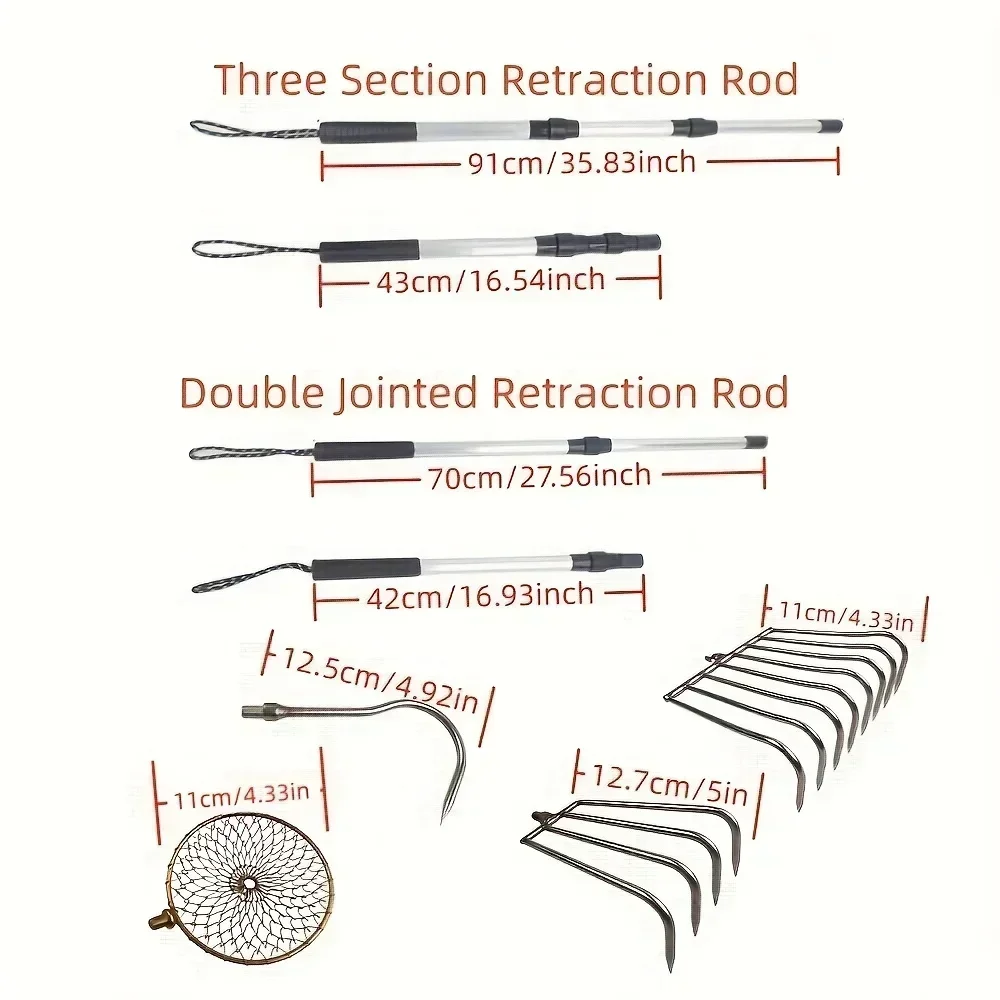1pc JOOYOO Telescopic Aluminum - đánh giá và giá Fishing Rod Ice
