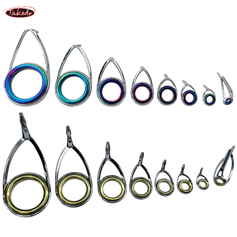 TAKEDO TN75-1 5 Sets Spinning  - đánh giá và giá Fishing Rod Guide Replacement