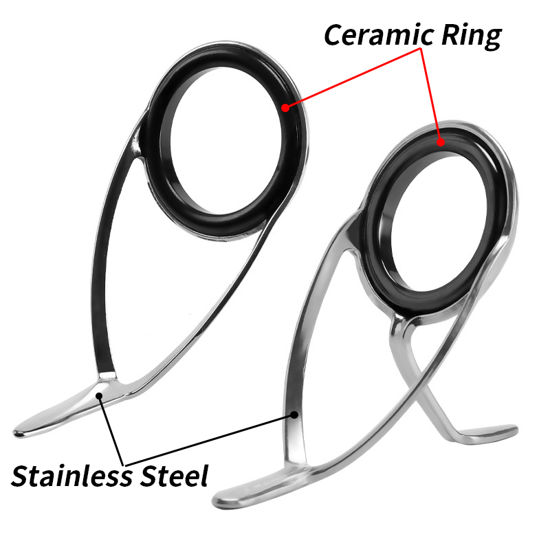 9Pcs Fishing Rod Guides Ring R - đánh giá và giá Fishing Rod Guide Replacement