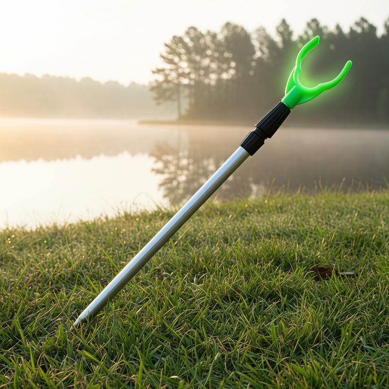 Retractable Aluminum Alloy Fis - đánh giá và giá Fishing Rod Rack