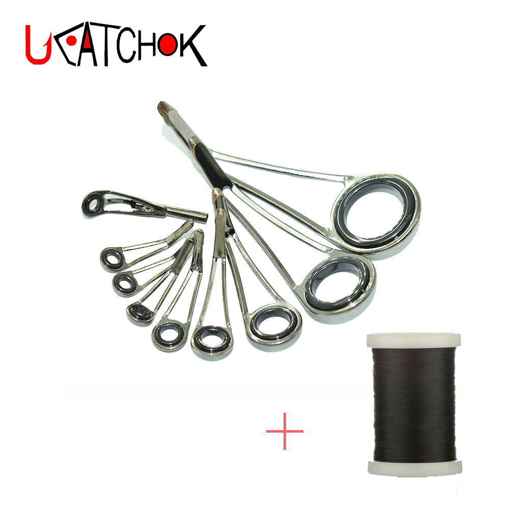 9 chiếc/Bộ Đá Cá Hồi Câu Hướng - đánh giá và giá Fishing Rod Repair Kit